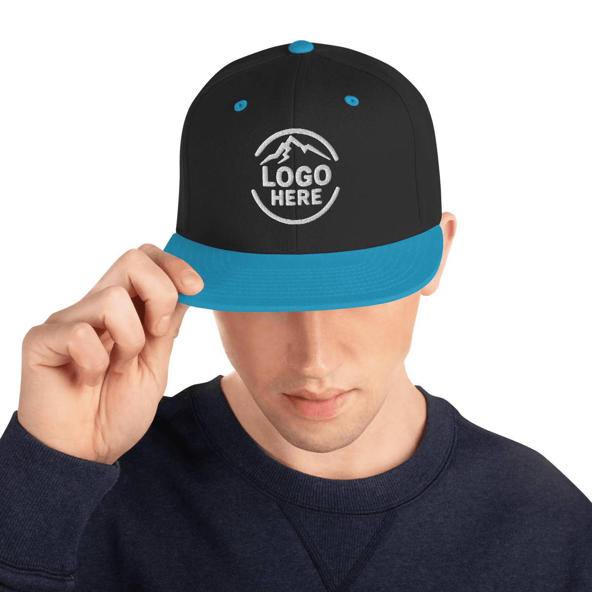 Custom Men's Yupoong Embroidered Snapback - Arklavo