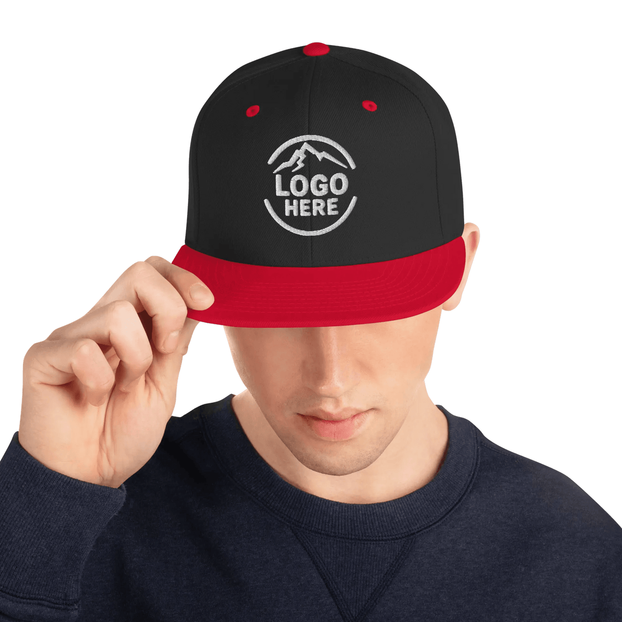 Custom Men's Yupoong Embroidered Snapback - Arklavo