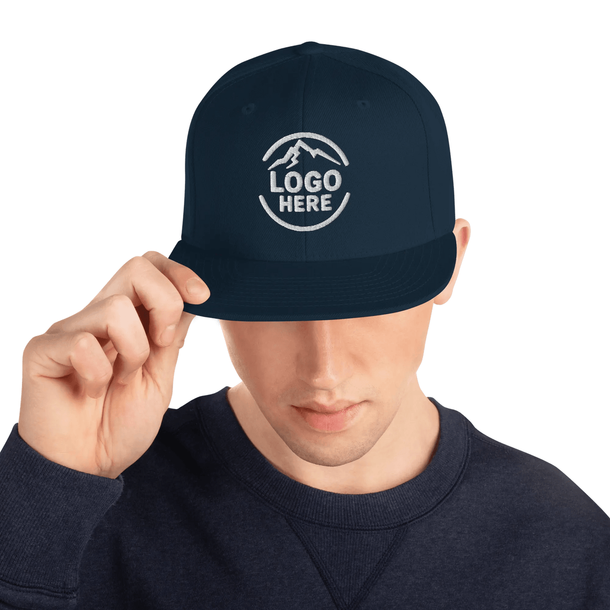 Custom Men's Yupoong Embroidered Snapback - Arklavo
