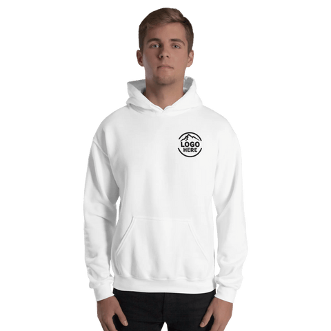 Custom Men's Gildan Embroidered Pullover Hoodie - Arklavo