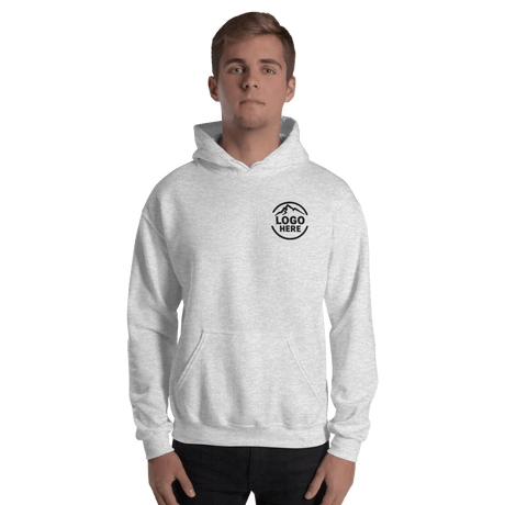 Custom Men's Gildan Embroidered Pullover Hoodie - Arklavo