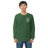 Custom Men's SOL'S Embroidered Organic Cotton Crewneck Sweatshirt - Arklavo
