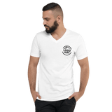 Custom Men's Bella + Canvas Embroidered V - Neck T-Shirt - Arklavo
