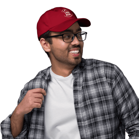 Custom Men's Yupoong Embroidered Dad Hat - Arklavo