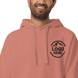 Custom Men's Cotton Heritage Embroidered Pullover Hoodie - Arklavo