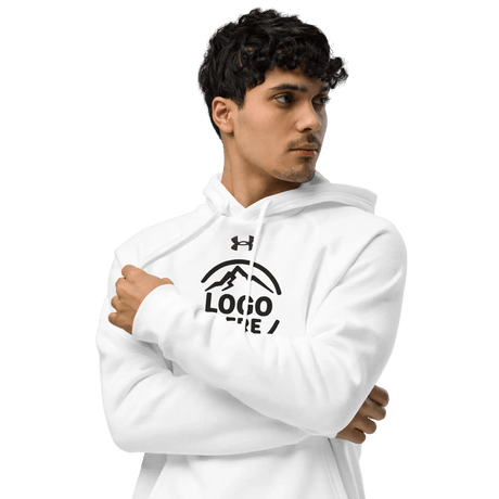 Custom Men's Under Armour Embroidered Comfort Fleece Pullover Hoodie - Arklavo