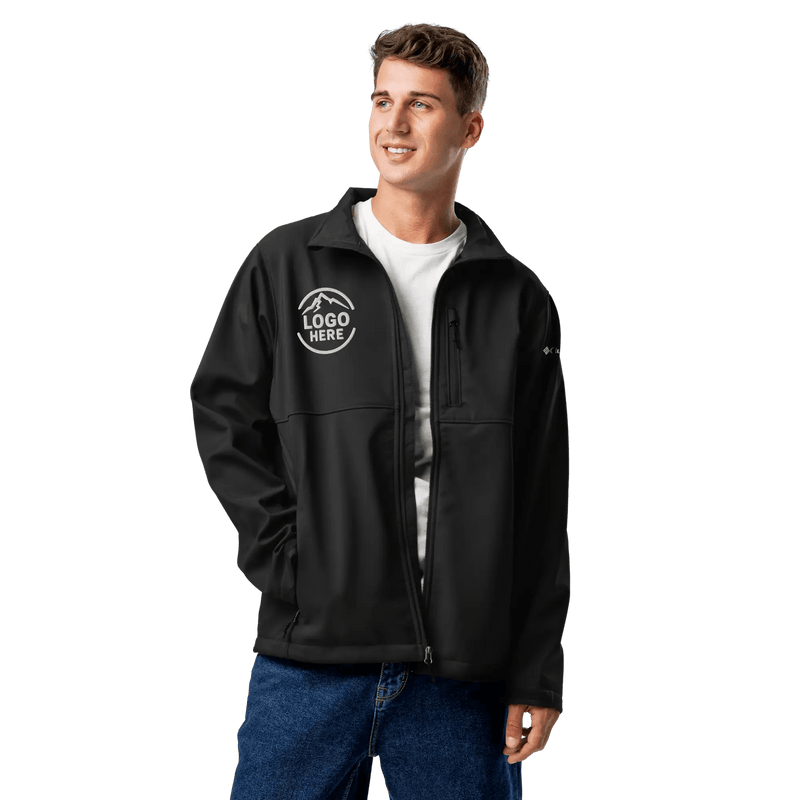 Custom Men's Columbia Embroidered Soft Shell Jacket - Arklavo