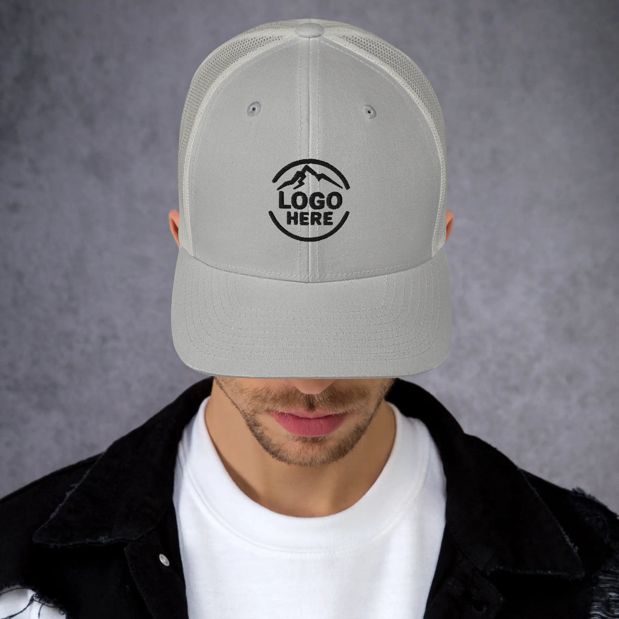 Custom Men's Yupoong Embroidered Retro Trucker Hat - Arklavo