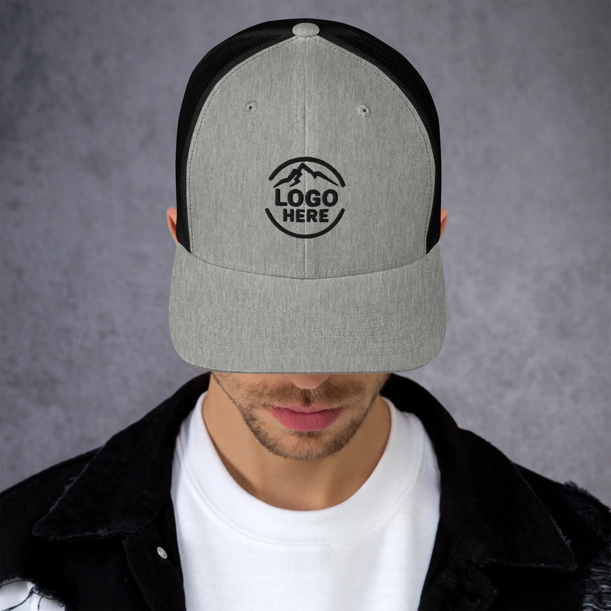 Custom Men's Yupoong Embroidered Retro Trucker Hat - Arklavo