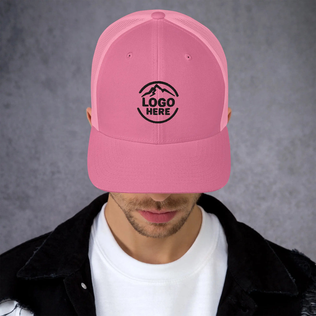 Custom Men's Yupoong Embroidered Retro Trucker Hat - Arklavo