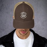 Custom Men's Yupoong Embroidered Retro Trucker Hat - Arklavo
