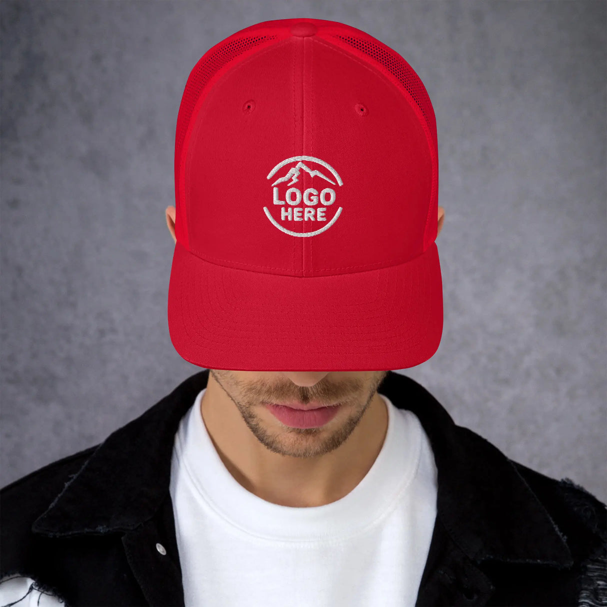 Custom Men's Yupoong Embroidered Retro Trucker Hat - Arklavo