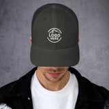 Custom Men's Yupoong Embroidered Retro Trucker Hat - Arklavo