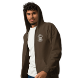 Custom Men's Gildan Printed Heavyweight Zip Hoodie - Arklavo
