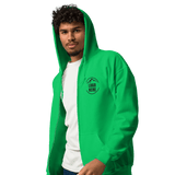 Custom Men's Gildan Printed Heavyweight Zip Hoodie - Arklavo
