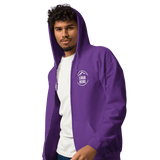 Custom Men's Gildan Printed Heavyweight Zip Hoodie - Arklavo