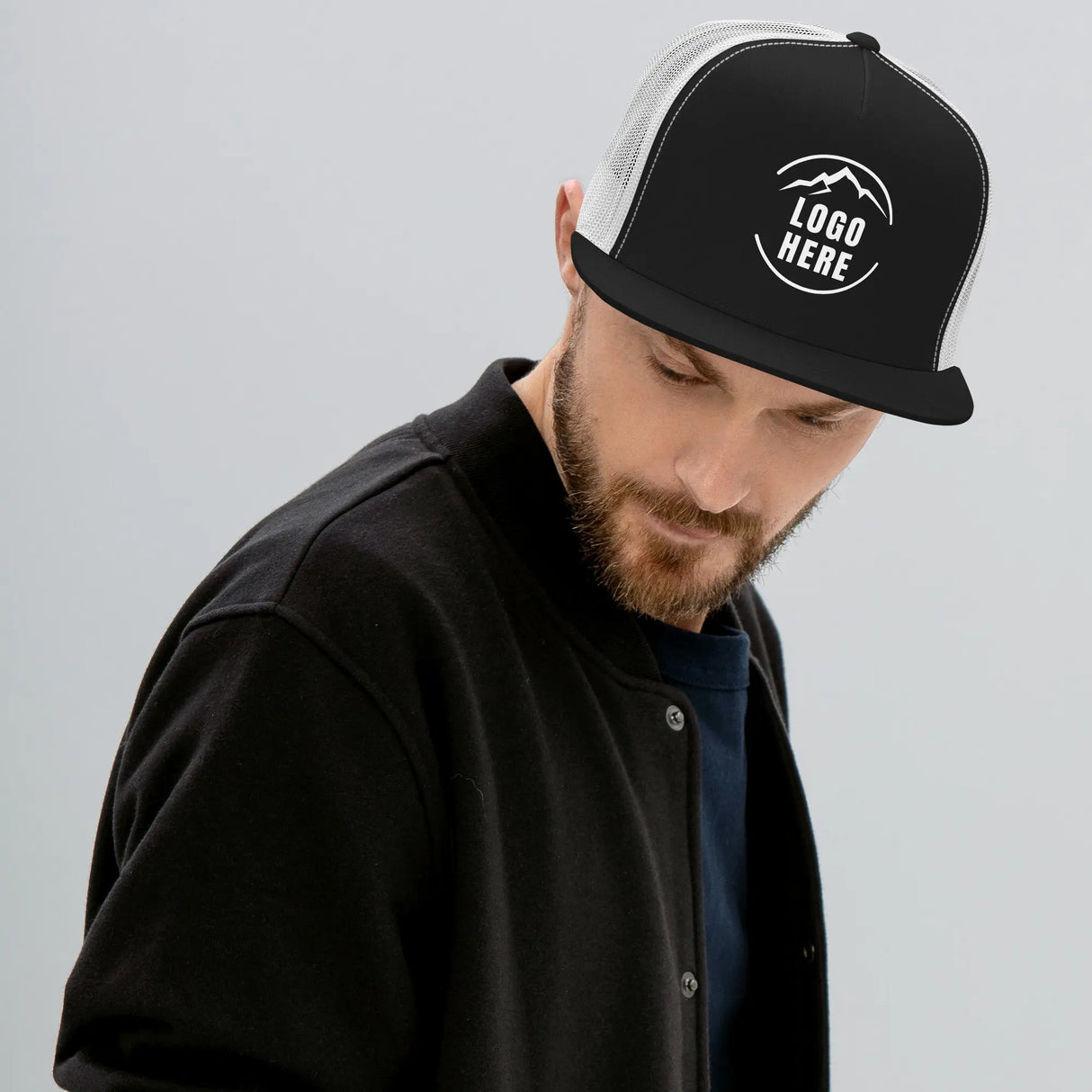 Custom Men's Yupoong Printed Trucker Hat - Arklavo