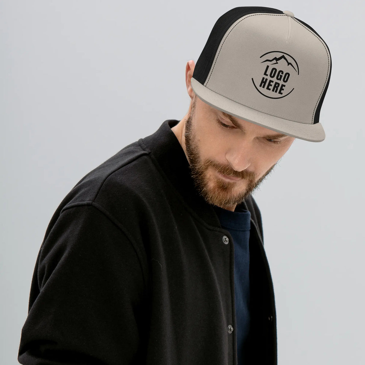 Custom Men's Yupoong Printed Trucker Hat - Arklavo
