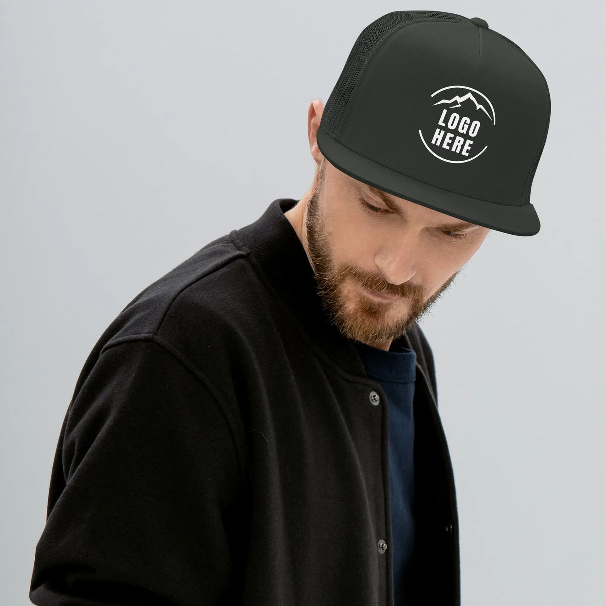 Custom Men's Yupoong Printed Trucker Hat - Arklavo