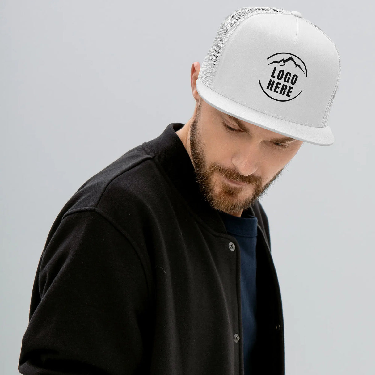 Custom Men's Yupoong Printed Trucker Hat - Arklavo