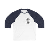 Custom Women's Bella + Canvas Printed 3/4 Sleeve Baseball T-Shirt - Arklavo