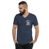 Custom Men's Bella + Canvas Printed V - Neck T-Shirt - Arklavo