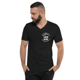 Custom Men's Bella + Canvas Printed V - Neck T-Shirt - Arklavo