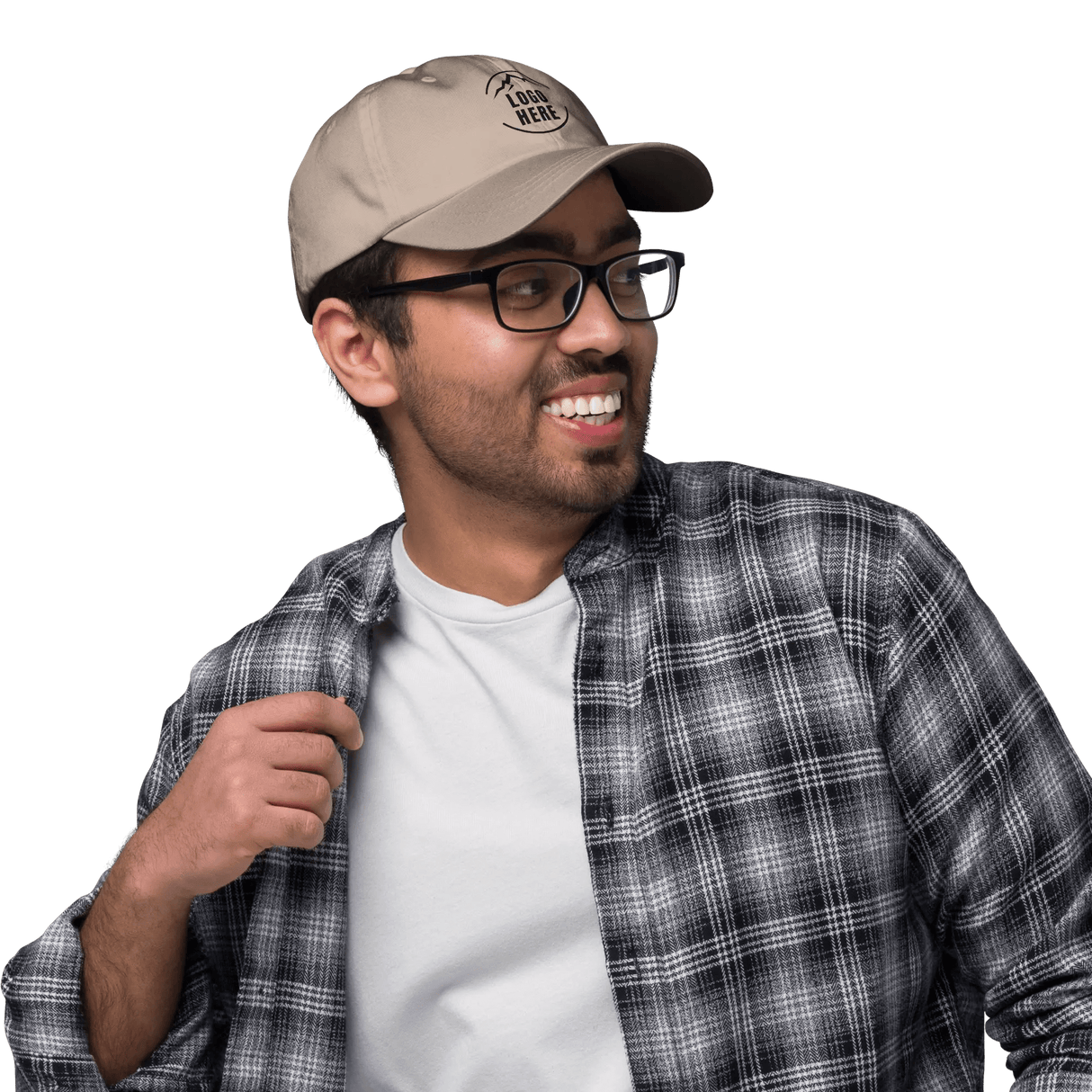 Custom Men's Yupoong Printed Dad Hat - Arklavo