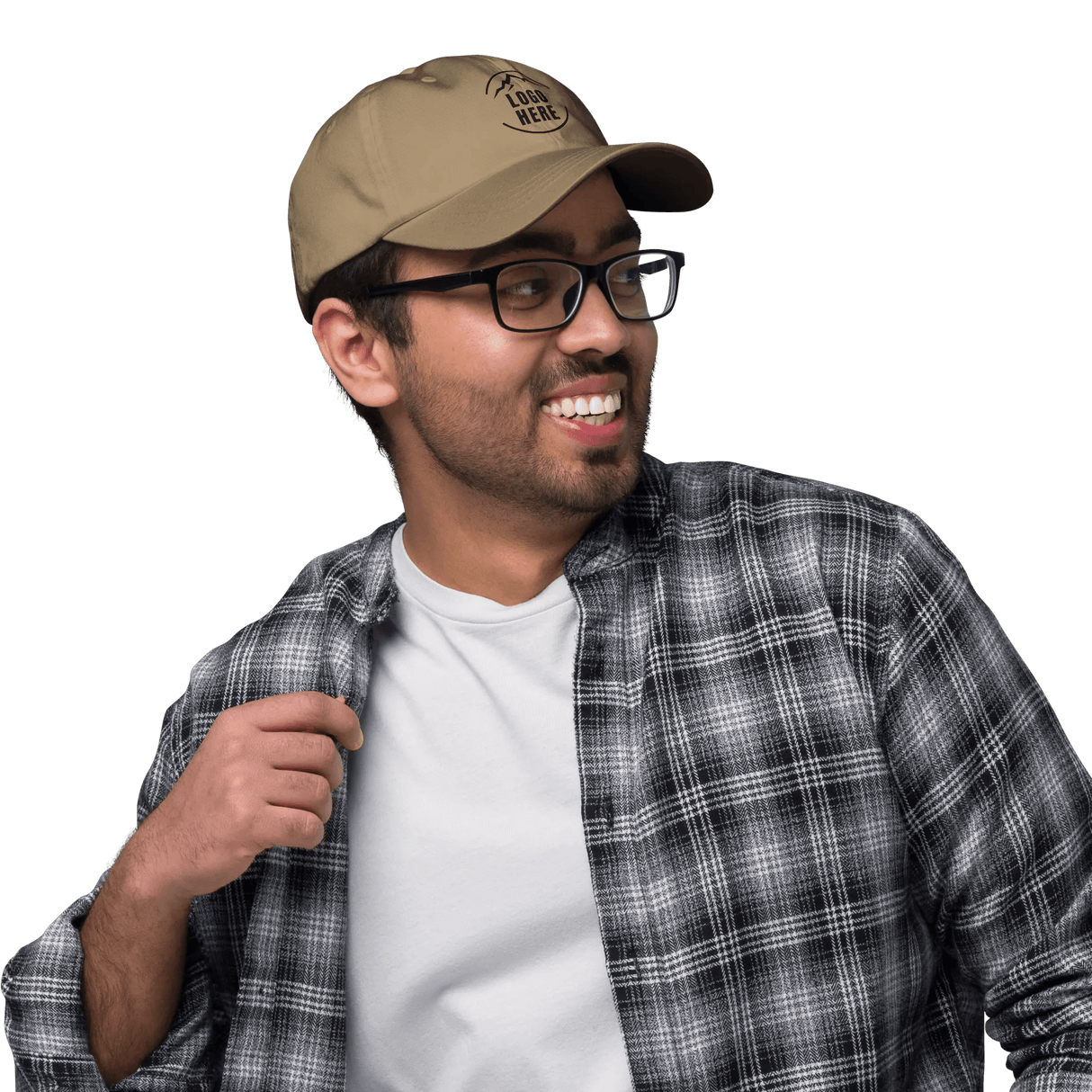 Custom Men's Yupoong Printed Dad Hat - Arklavo