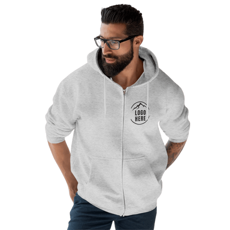 Custom Men's Lane Seven Printed Fleece Pullover Hoodie - Arklavo