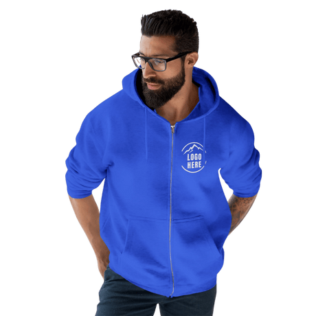 Custom Men's Lane Seven Printed Fleece Pullover Hoodie - Arklavo
