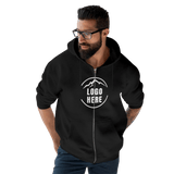 Custom Men's Lane Seven Printed Fleece Pullover Hoodie - Arklavo