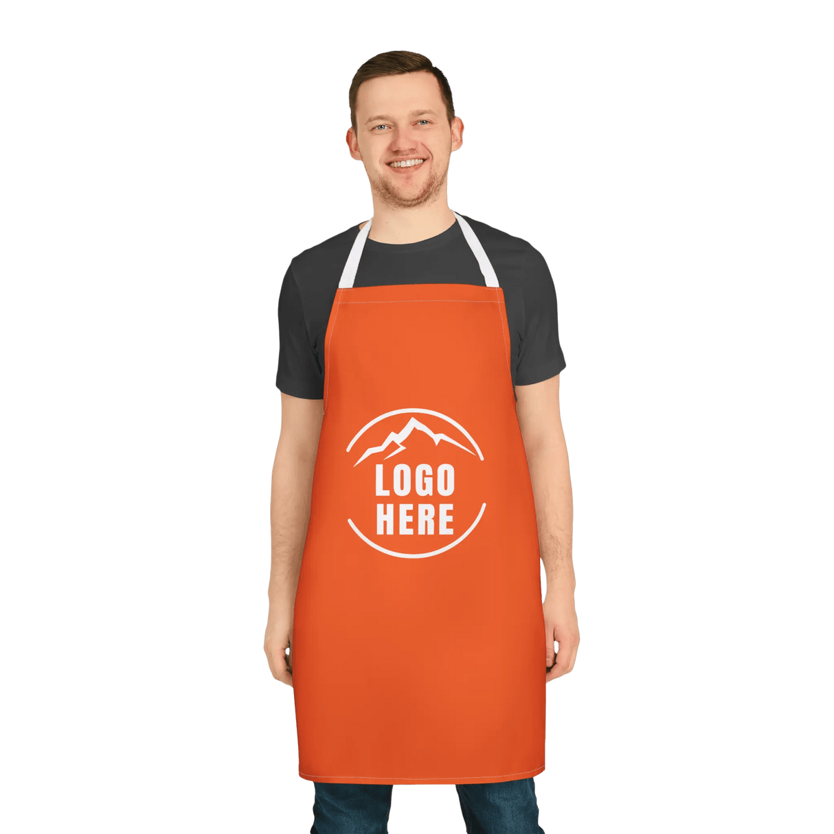 Custom Men's Printed Apron - Arklavo