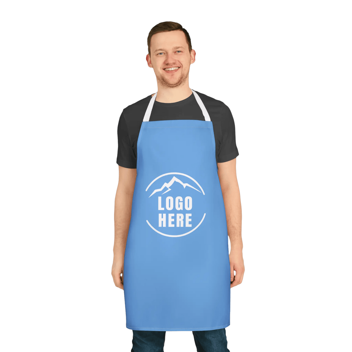 Custom Men's Printed Apron - Arklavo