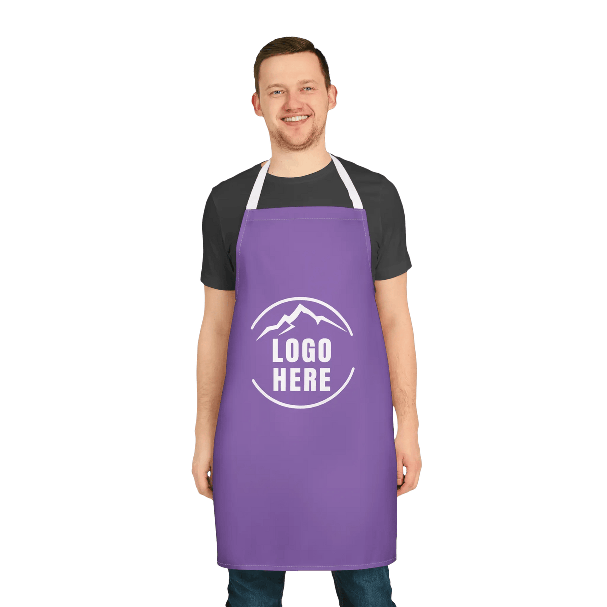 Custom Men's Printed Apron - Arklavo
