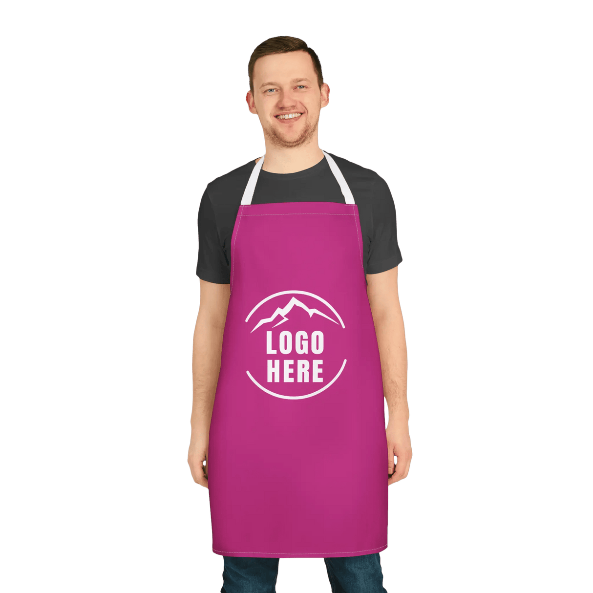 Custom Men's Printed Apron - Arklavo