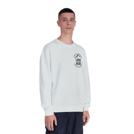 Custom Men's Jerzees Printed Fleece Crewneck Sweatshirt - Arklavo