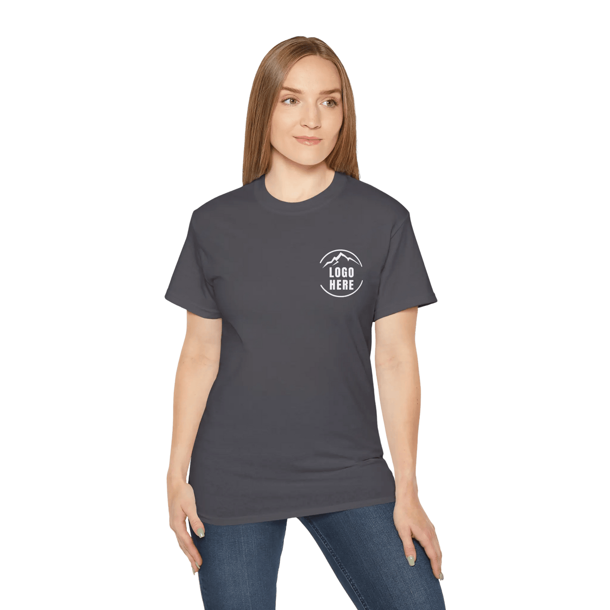 Custom Women's Gildan Printed Heavyweight Cotton T-Shirt - Arklavo