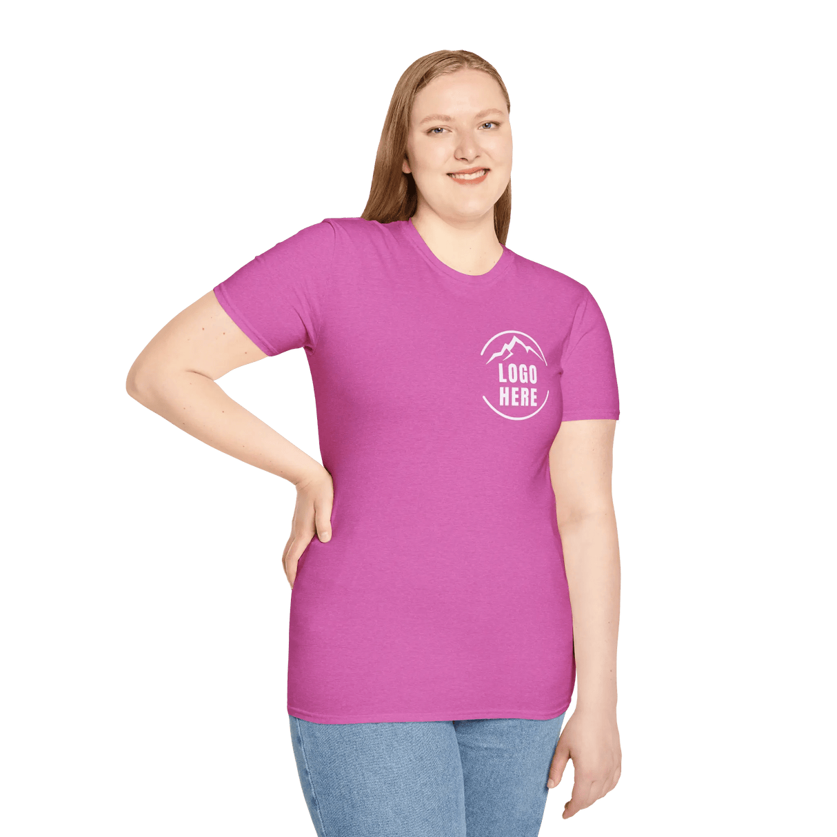 Custom Women's Gildan Printed Cotton T-Shirt - Arklavo