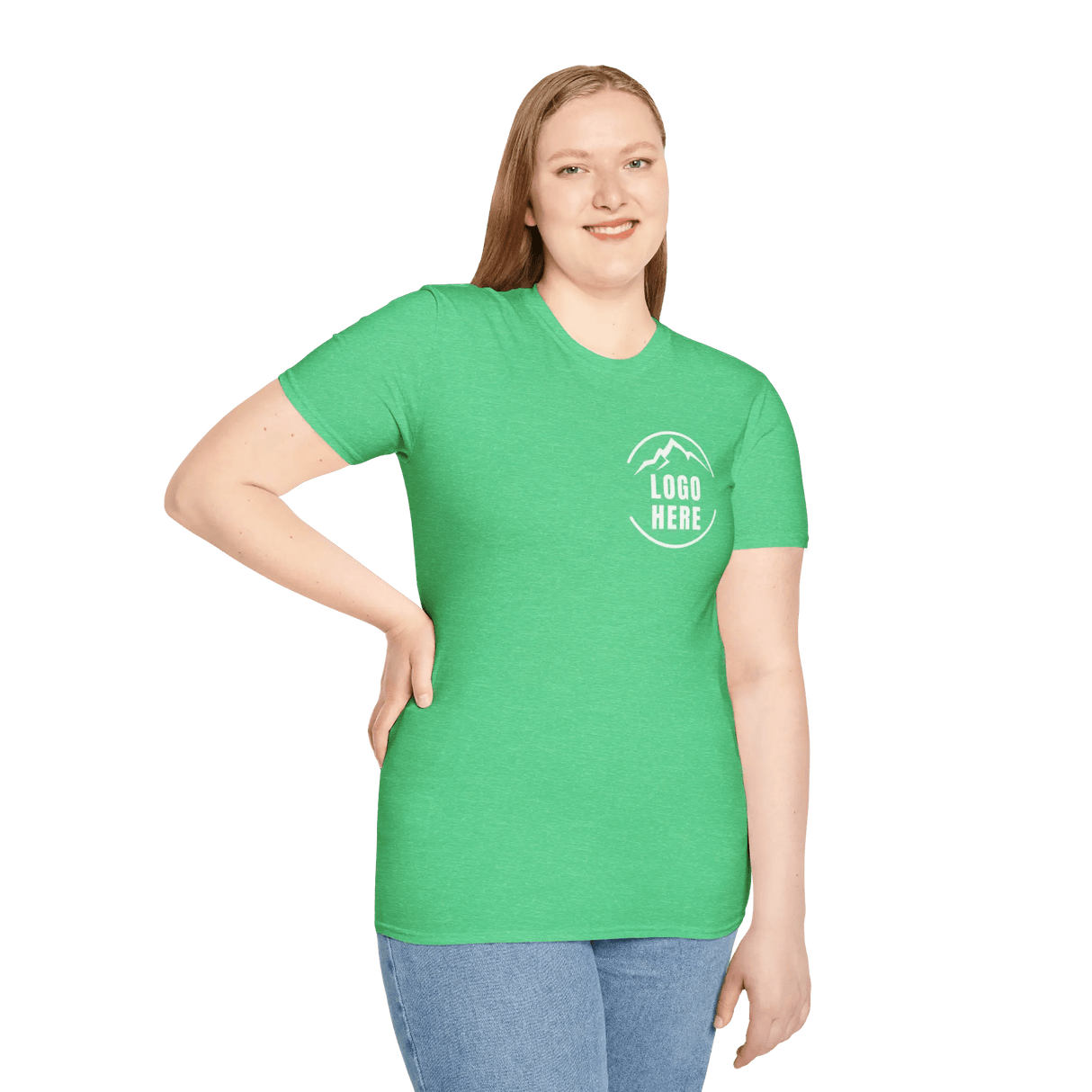 Custom Women's Gildan Printed Cotton T-Shirt - Arklavo