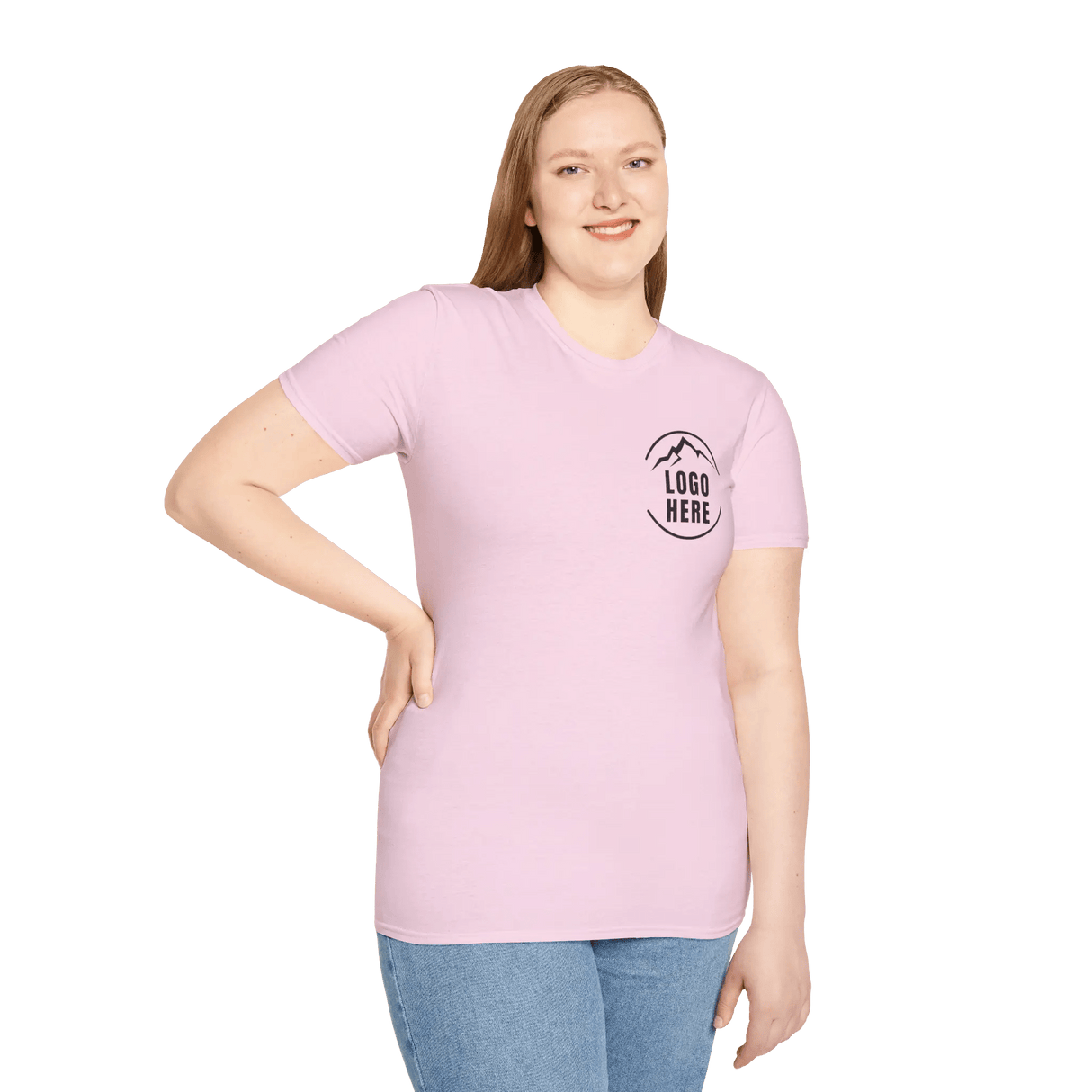Custom Women's Gildan Printed Cotton T-Shirt - Arklavo
