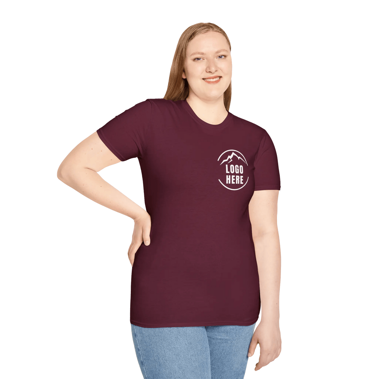 Custom Women's Gildan Printed Cotton T-Shirt - Arklavo
