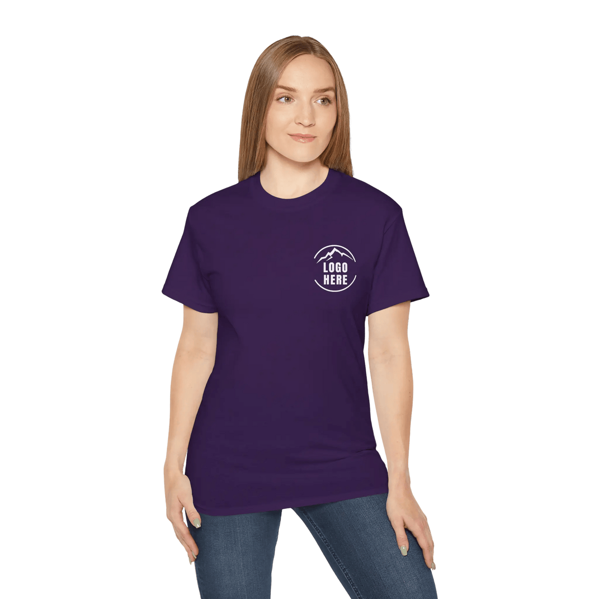 Custom Women's Gildan Printed Heavyweight Cotton T-Shirt - Arklavo