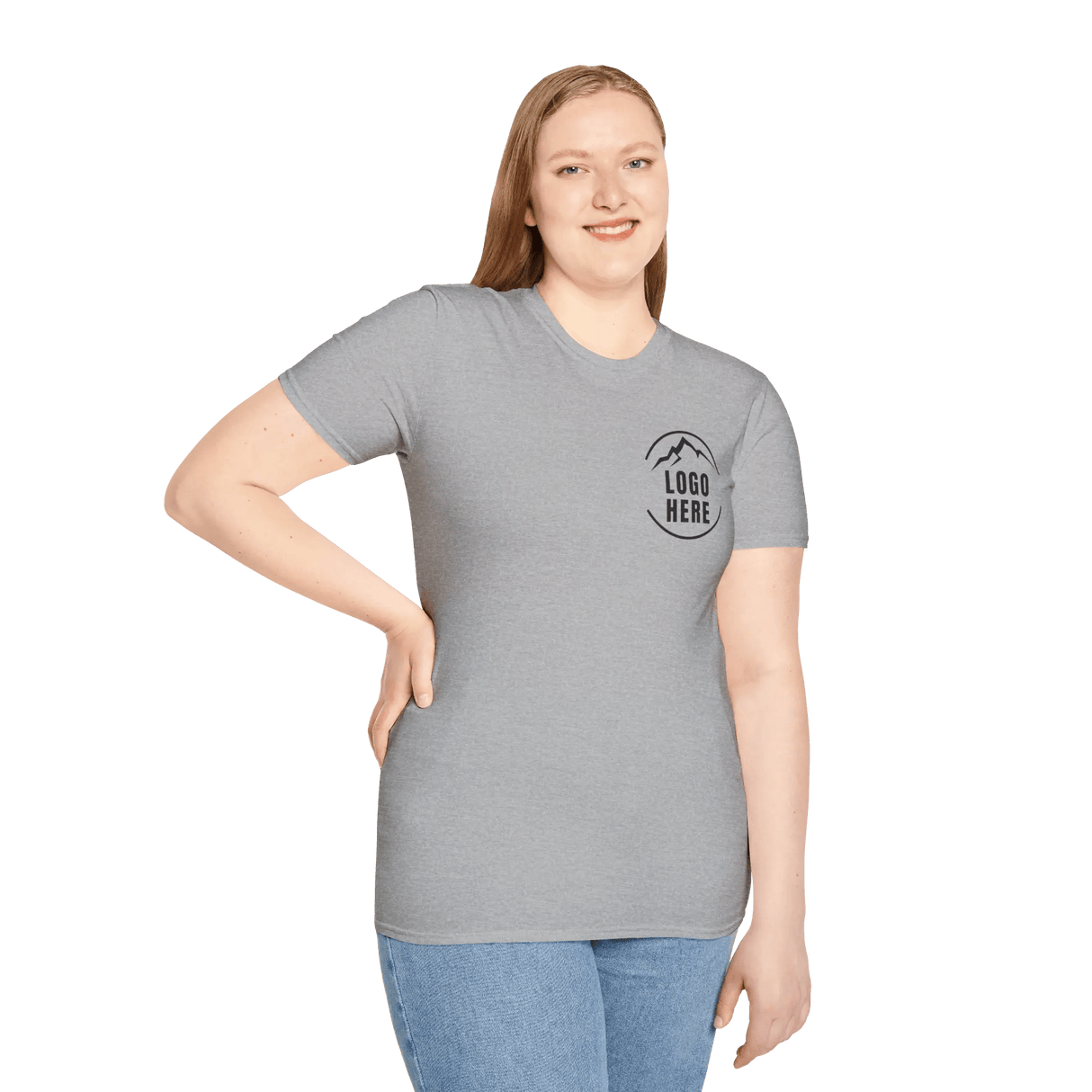 Custom Women's Gildan Printed Cotton T-Shirt - Arklavo