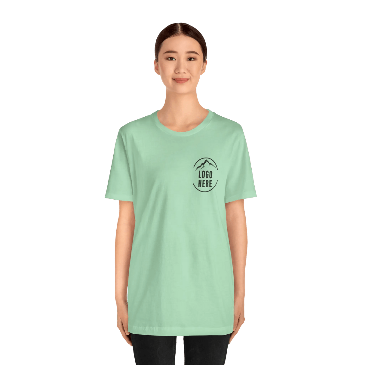 Custom Women's Bella + Canvas Printed Crewneck T-Shirt - Arklavo