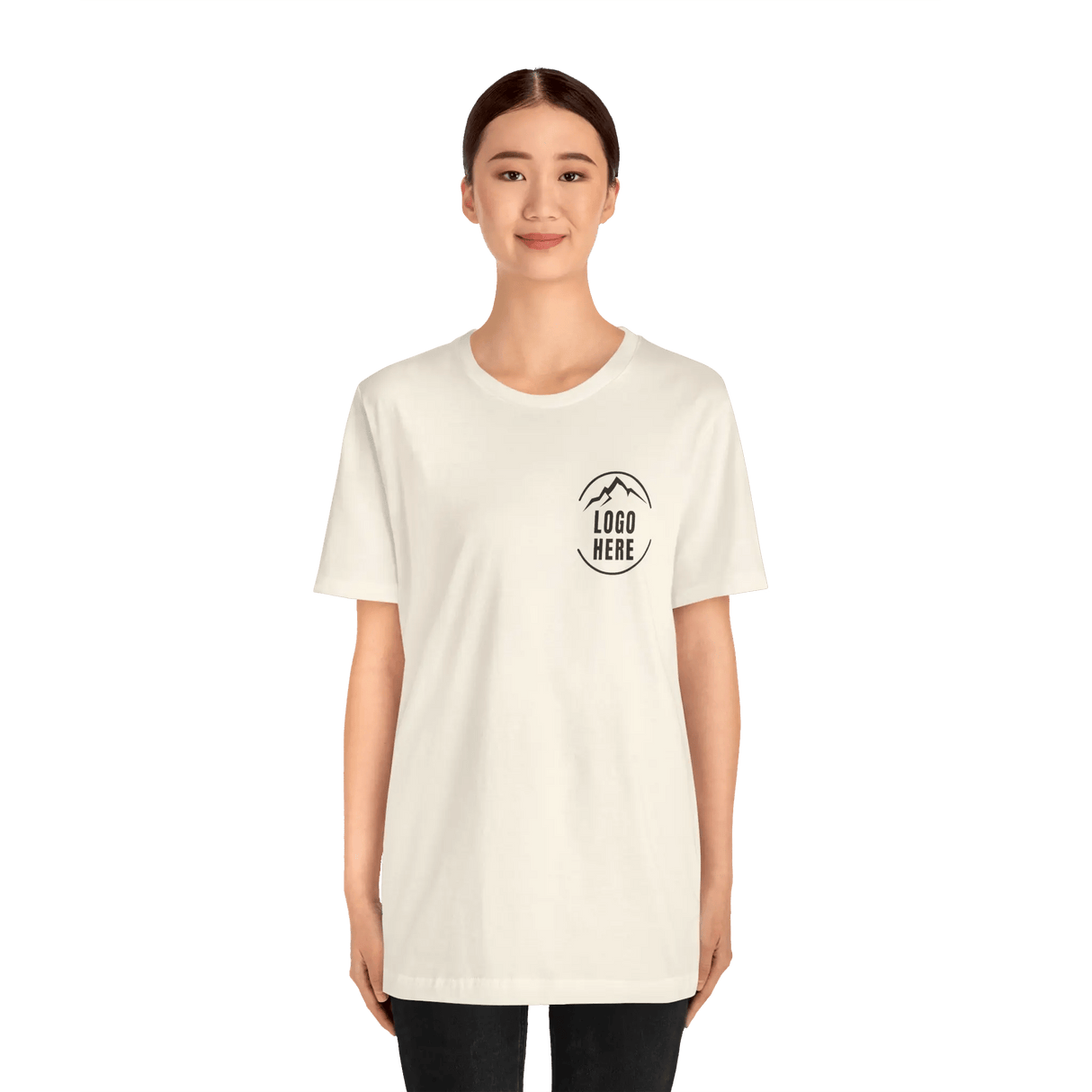 Custom Women's Bella + Canvas Printed Crewneck T-Shirt - Arklavo