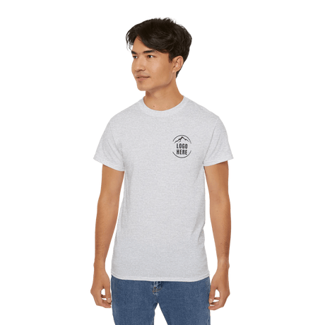 Custom Men's Gildan Printed Heavyweight Cotton T-Shirt - Arklavo