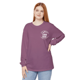 Custom Women's Comfort Colors Printed Garment - Dyed Long Sleeve T-Shirt - Arklavo