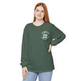 Custom Women's Comfort Colors Printed Garment - Dyed Long Sleeve T-Shirt - Arklavo