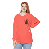 Custom Women's Comfort Colors Printed Garment - Dyed Long Sleeve T-Shirt - Arklavo